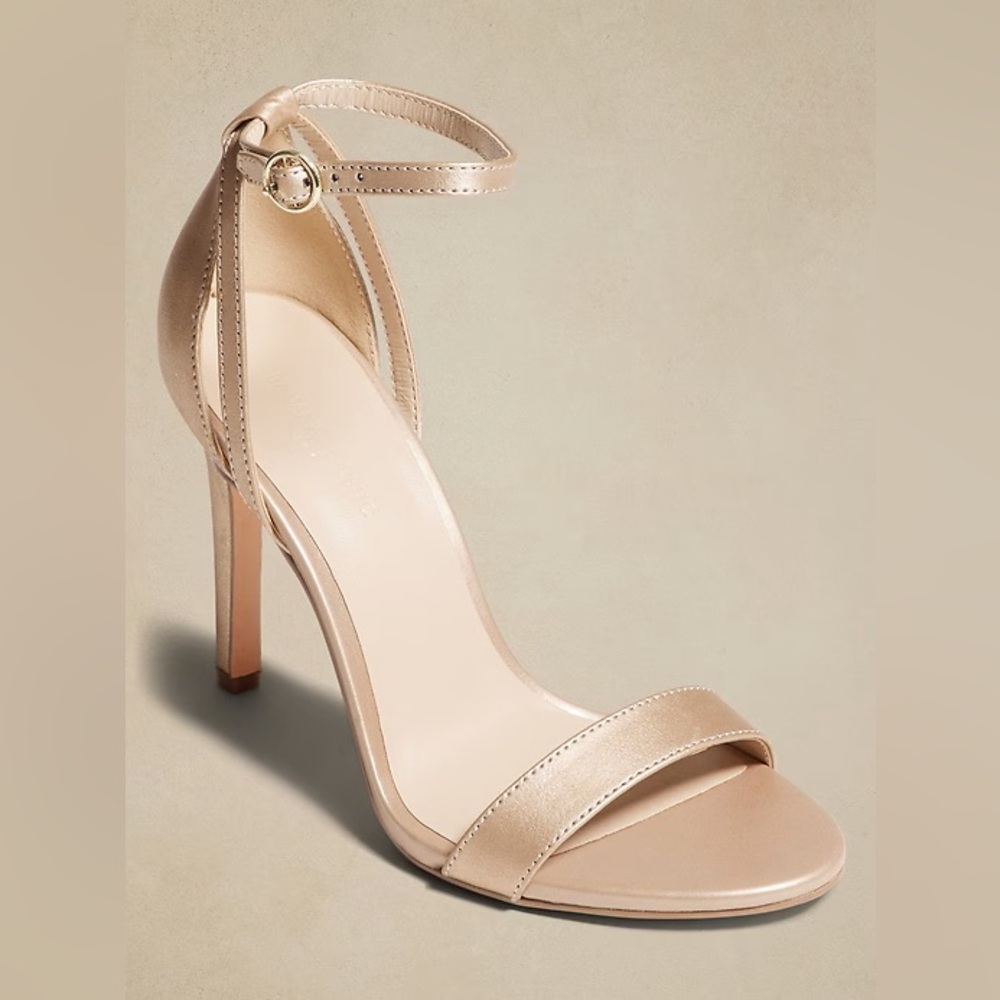 Banana Republic Champagne-Colored Heels